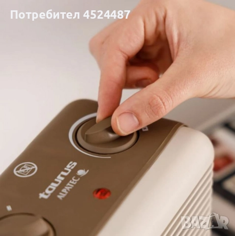 Отоплителен уред Taurus Tropicano S2001 – 2000W, 2 степени, вентилатор, термостат, снимка 3 - Отоплителни печки - 51586964