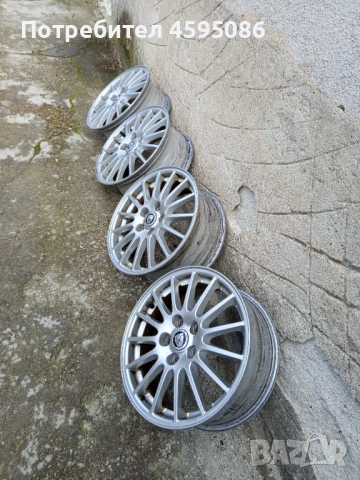 OEM спицарки 16 от Jaguar 5x108, снимка 2 - Гуми и джанти - 53663255