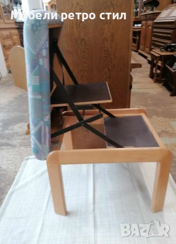 Дървена табуретка - стълба е многофункционална мебел която съчетава стол и стълба в едно. , снимка 7 - Столове - 51910820