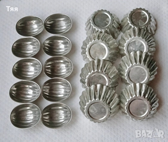 Форми за сладки Кошнички и Орехчета , снимка 3 - Форми - 52797245