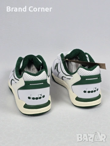Оригинални кецове Diadora Winner – White/Eden (Чисто нови), снимка 3 - Кецове - 54302564