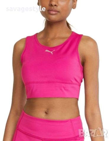 Дамско спортно бюстие PUMA Ready To Go DryCELL Sport Bra Pink, снимка 1 - Потници - 46157984