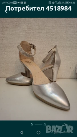 Дамски обувки естествена кожа , снимка 5 - Дамски елегантни обувки - 51381595