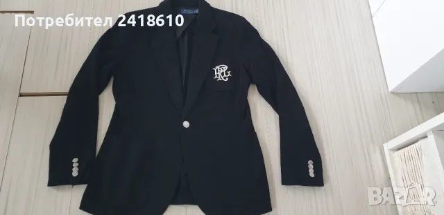 POLO Ralph Lauren Crestet Cotton Blazer M /L ОРИГИНАЛНО Дамско Сако Блейзер.!, снимка 9 - Сака - 48253079