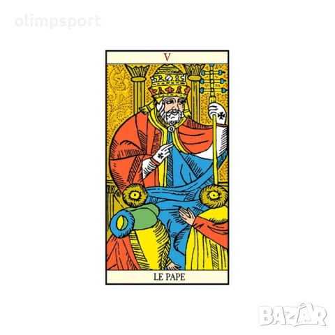 Карти Таро LoScarabeo Golden Tarot of Marseille , снимка 4 - Карти за игра - 51356048