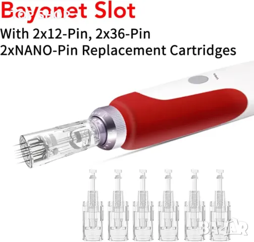 Дерма пен, уред за микроиглена мезотерепия TBPHP  DG02, снимка 5 - Маши за коса - 48667304