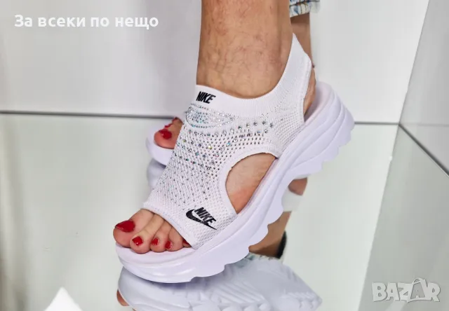 Nike Дамски Бели Сандали Найк Код P593, снимка 4 - Сандали - 50427679