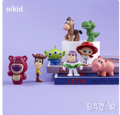 8 бр Toy Story Играта на играчките малки пластмасови фигурки PVC за игра и украса торта топери, снимка 2 - Фигурки - 46102554