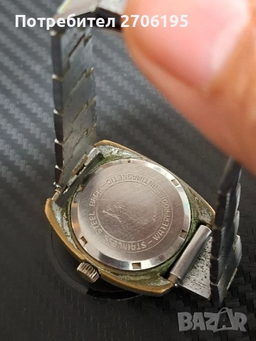 Мъжки часовник Farian incabloc - 17 камъка , снимка 6 - Мъжки - 52618098