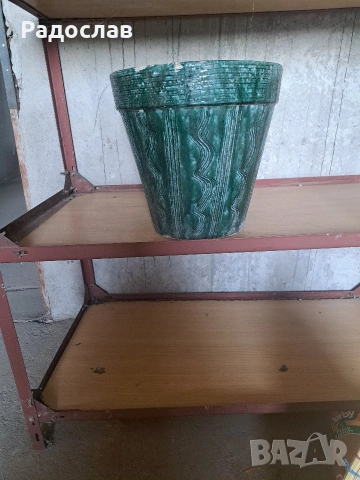 Голяма тежка саксия, снимка 2 - Декорация за дома - 54281063