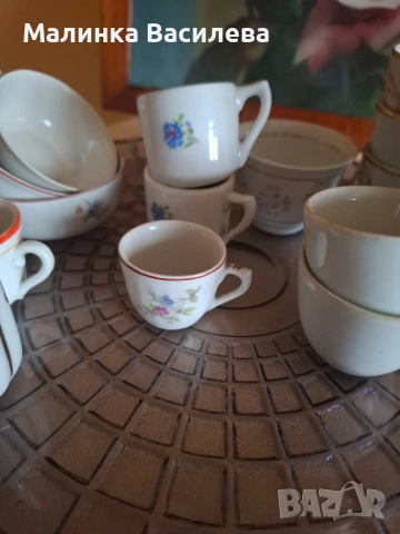 малки порцеланови чашки , снимка 11 - Чаши - 51987359