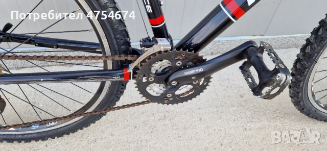 Алуминиев велосипед HAIBIKE колело 26", снимка 3 - Велосипеди - 53791559