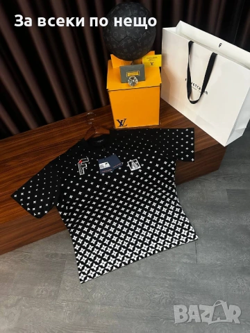 Louis Vuitton Мъжка Тениска👕Мъжка Блуза С Къс Ръкав - Различни Цветове Код Mens P.142, снимка 2 - Тениски - 53823208