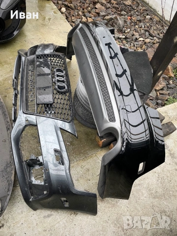 Предна и задна S-line броня Audi A7, снимка 2 - Части - 53385482