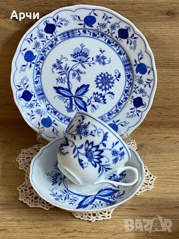 Баварски порцеланов троен сет