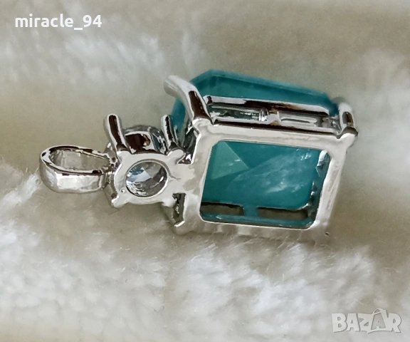 Красиви колиета със сини кристали - ИДЕАЛЕН ПОДАРЪК ЗА 08-МИ МАРТ!, снимка 9 - Колиета, медальони, синджири - 53581370