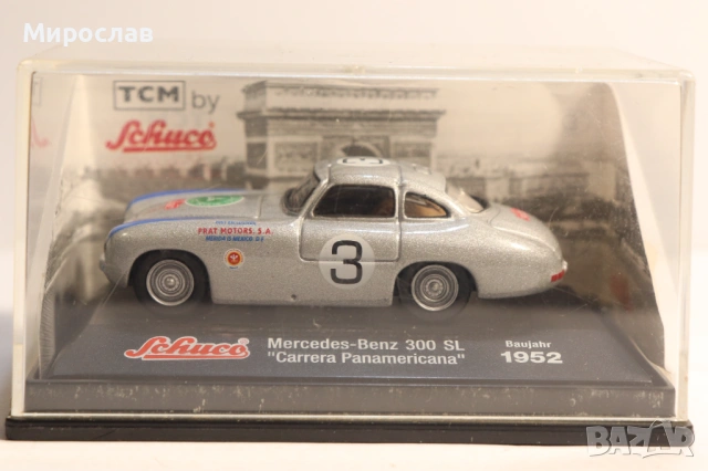 SCHUCO 1/72 MERCEDES BENZ 300 SL МОДЕЛ КОЛИЧКА, снимка 2 - Колекции - 53458152