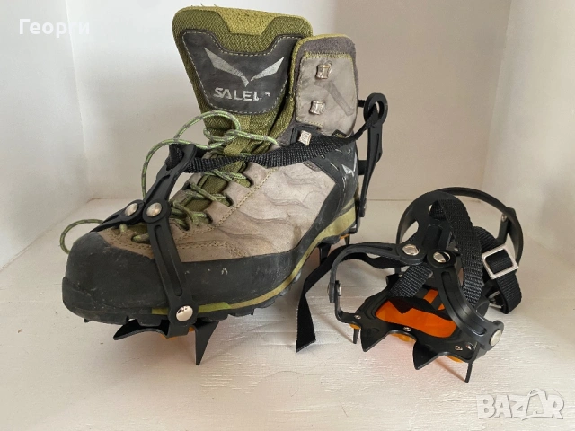 Алпийски котки по модел на Petzl - алпийски котки за лед и сняг. , снимка 12 - Зимни спортове - 53940580