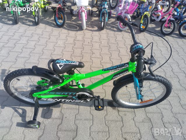 PASSATI Алуминиев велосипед 20" SENTINEL зелен, снимка 3 - Велосипеди - 45489901
