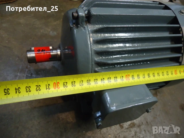 Трифазен ел.мотор 1,5KW - 1400 об/мин., снимка 6 - Електродвигатели - 51347306
