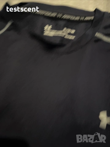 Оригинална Under Armour спортна/фитнес тениска – мъжка XL (Fitted), снимка 7 - Тениски - 53954584