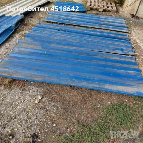 Двустранно боядисана втора употреба гофрирана ламарина за покрив, снимка 3 - Строителни материали - 51947436