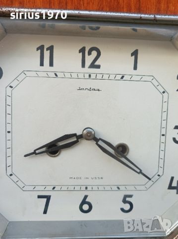 стенен часовник янтар работи добре, снимка 2 - Стенни часовници - 46387405