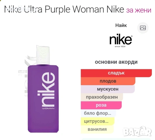 Пет различни броя броя / C-thru by Sarantis и Nike Ultra violet , снимка 16 - Дамски парфюми - 54252333