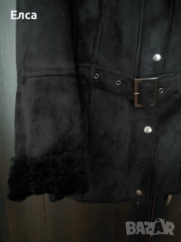Кожено палто, снимка 8 - Палта, манта - 51951556