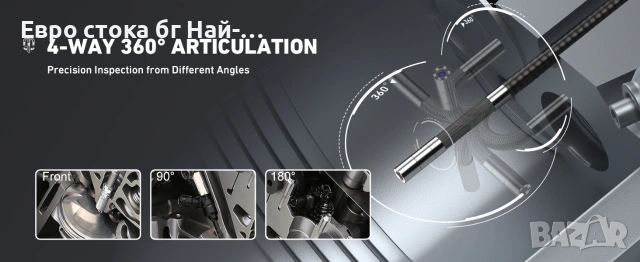 6,2 мм ендоскопска камера 360°, снимка 7 - Перфоратори - 54020644