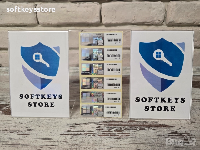 (BLACK FRIDAY) Windows 10/11 Pro Стикер + Лиценз (До 30.11.2025)