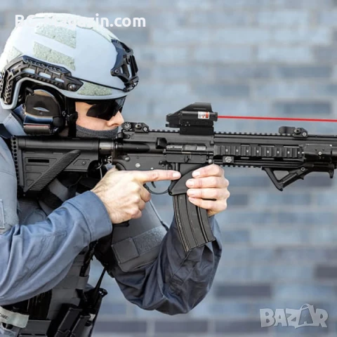 Тактически бързомер с лазерен мерник прицел за еърсофт въздушна пушка пистолет лов оръжие лък евтин, снимка 6 - Оборудване и аксесоари за оръжия - 51178688