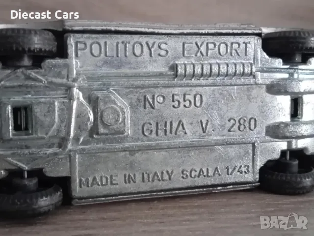 Porsche, Chaprral, Ghia, Lotus,Lancia, Iso Grifo, OSI Bisiluro, Polistil, Politoys 1:43, снимка 7 - Колекции - 50046915