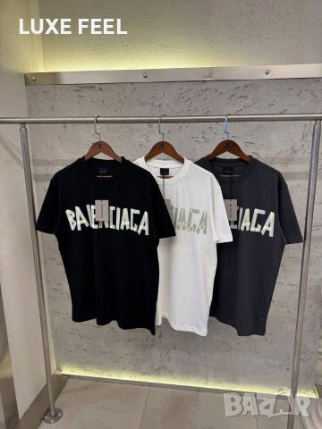 Balenciaga 🔹Мъжка Черна Тениска 