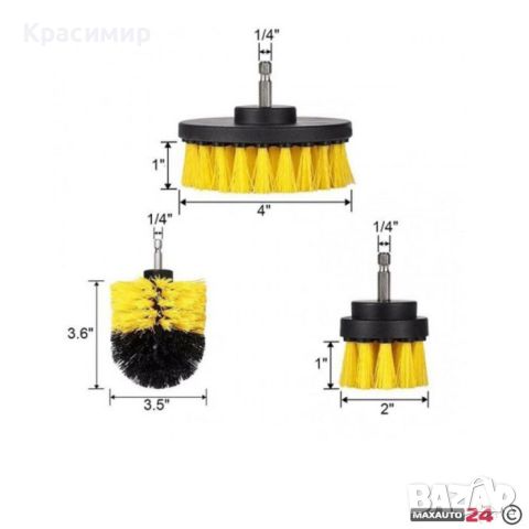 Четки за почистване 3 БР/К-Т, снимка 2 - Аксесоари и консумативи - 45235758