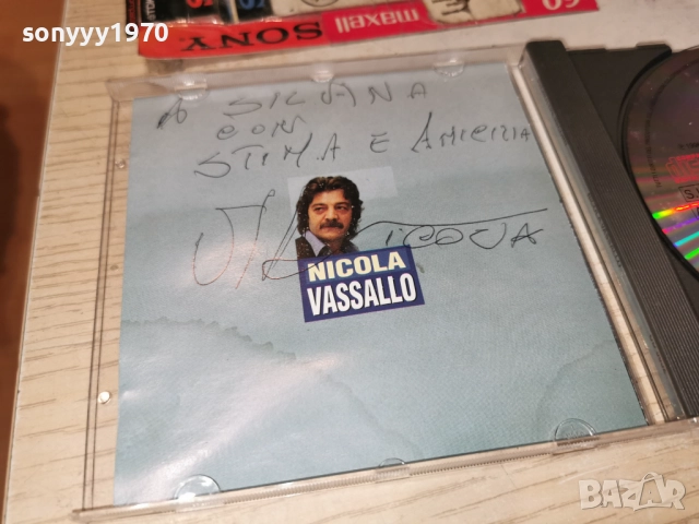 NICOLA VASSALLO CD 1412251742, снимка 16 - CD дискове - 52792451