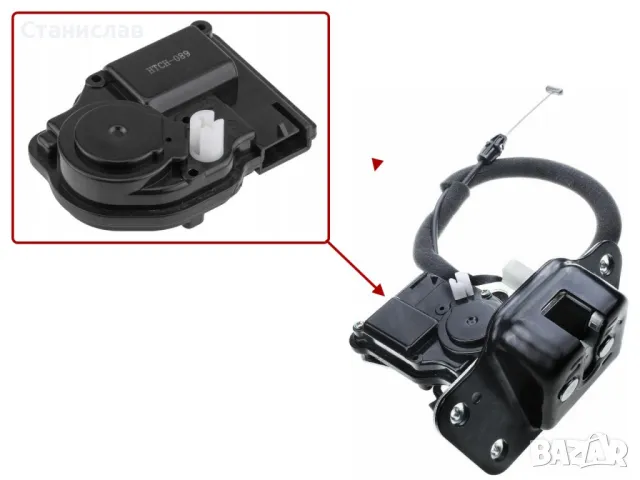 Dodge Journey Мотор за брава на багажник , снимка 2 - Части - 50209300