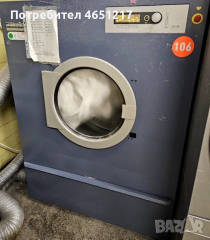 Професионална сушилня на газ Miele 25кг. Газова Сушилня