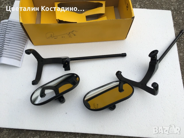 допълнителни огледала за W124 ,при теглене на каравана или платформа , снимка 6 - Аксесоари и консумативи - 53904601