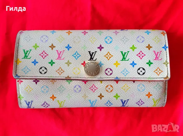 оригинално Louis Vuitton Sarah Wallet Multicolor портмоне налично, снимка 1 - Портфейли, портмонета - 49444217