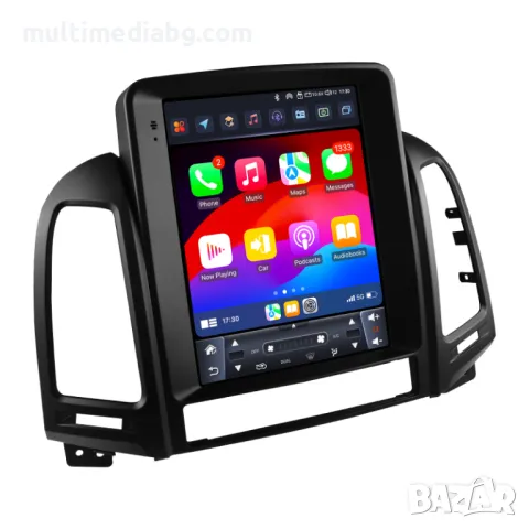 Hyundai Santa Fe 2 2006 - 2012 9.7 Мултимедия Навигация Android, снимка 2 - Аксесоари и консумативи - 50068374