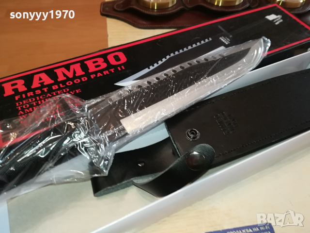 RAMBO FIRST BLOOD PART II 0104241151, снимка 16 - Ножове - 45050417