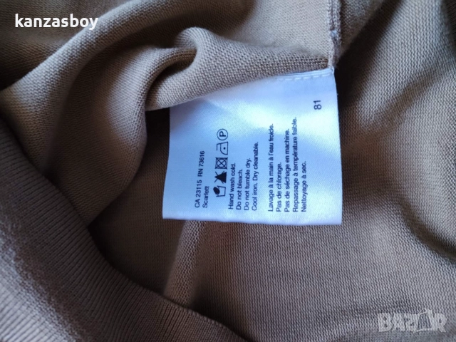 hugo boss - дамска копринена блуза КАТО НОВА Л, снимка 7 - Блузи с дълъг ръкав и пуловери - 52758997