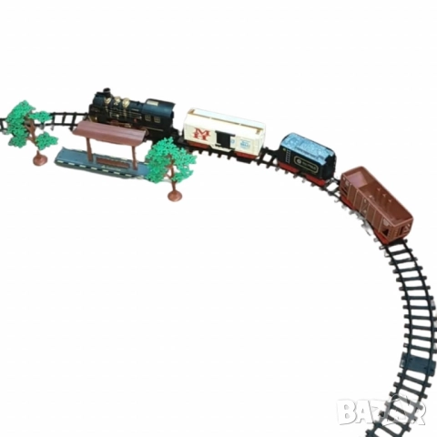 Винтидж класическа играчка влак – 17 части забавление за малки машинисти, снимка 6 - Коли, камиони, мотори, писти - 52038055