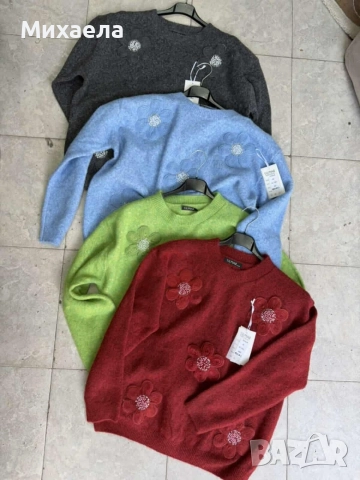 Дамски блузи - три цвята - 30 лв., снимка 4 - Блузи с дълъг ръкав и пуловери - 52752160