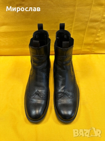 Marc O'Polo мъжки кожени боти 46 номер, снимка 3 - Мъжки боти - 52631881