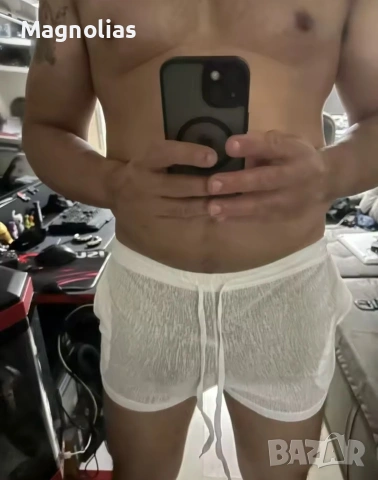 Секси прозрачни тънки шорти з, снимка 2 - Спортни дрехи, екипи - 53772402