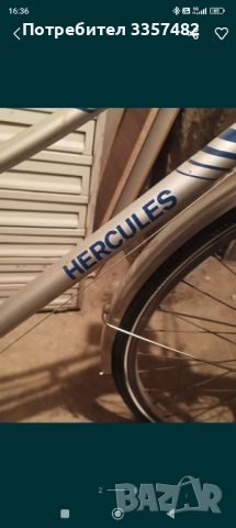 Велосипед Херкулес дамски, снимка 3 - Велосипеди - 46021224