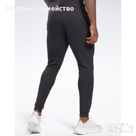 Мъжко долнище reebok te vector jogger pants black, снимка 2 - Спортни дрехи, екипи - 46725838