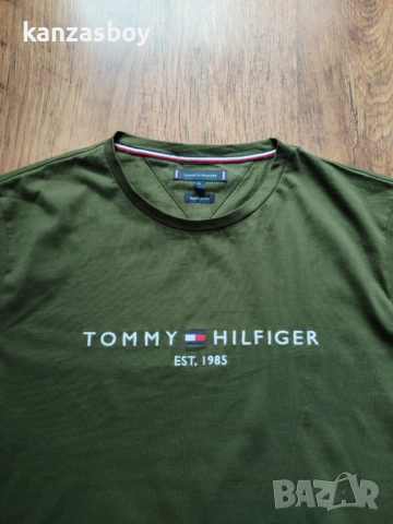 Tommy Hilfiger - страхотна мъжка тениска КАТО НОВА XL, снимка 2 - Тениски - 53950469